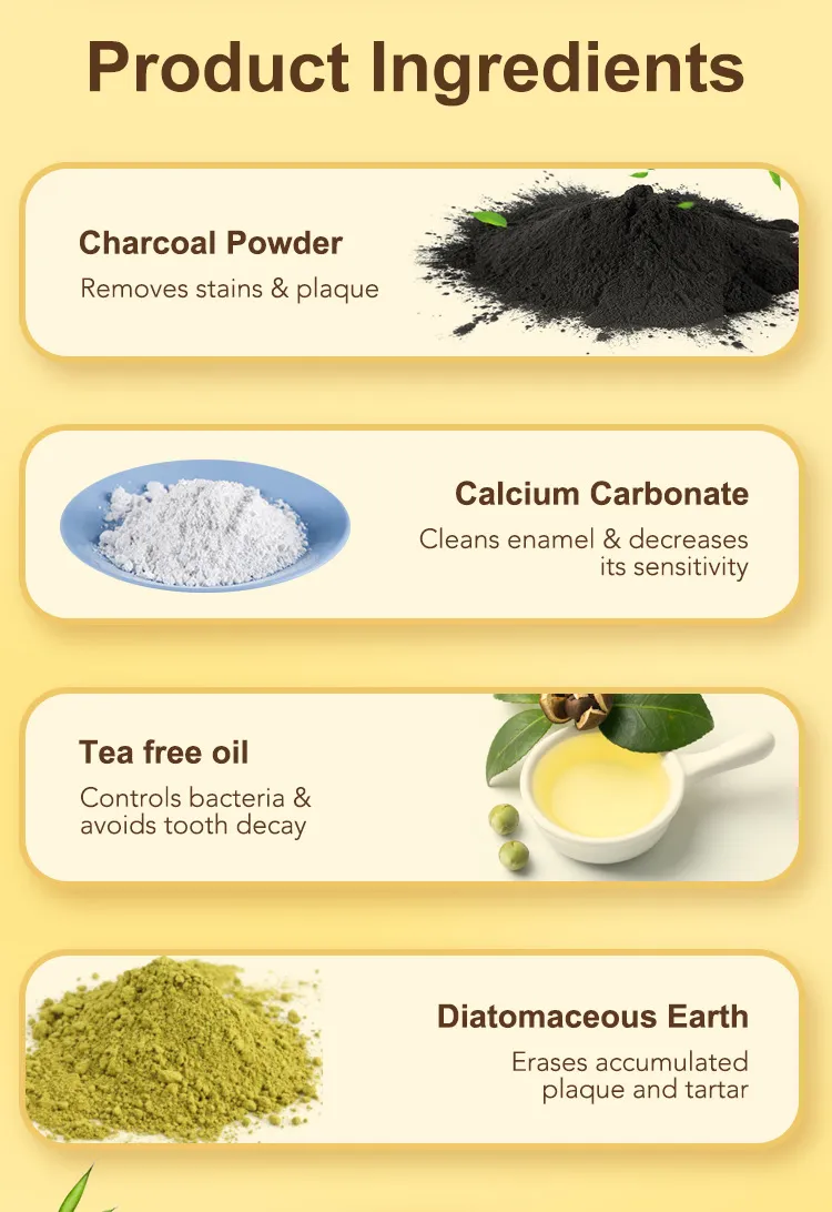 Actived Charcoal Black Toothpaste Bamboo Mint Toothpaste Dentifrice Pasta Dental Manufacture