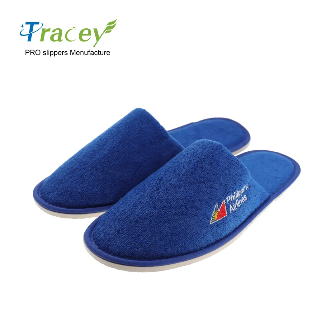 Cheap Disposable Hotel Slippers EVA Sole Anti-Slip Hotel Guest Slippers for Bathroom Hotel Amenities