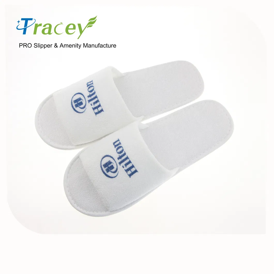 Hotel Disposable Slippers Cotton Linen Five-Star Hotel Homestay Linen Slip Slippers Customization