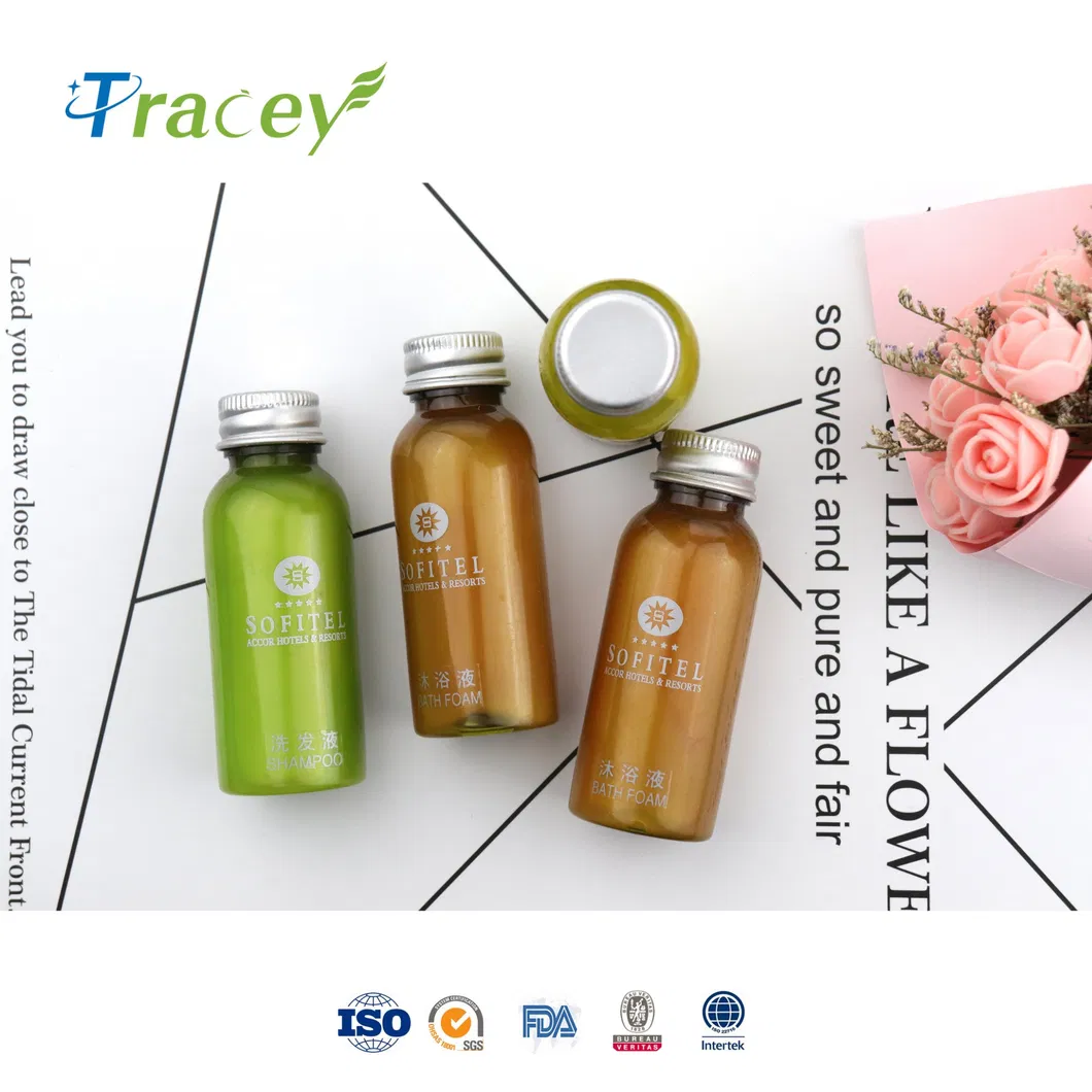 Hotel Shampoo & Conditioner, Body Wash, Body Lotion Shower Gel Bath Gel Shave 3 in Cosmetic 1 All-in-Kit Amenities