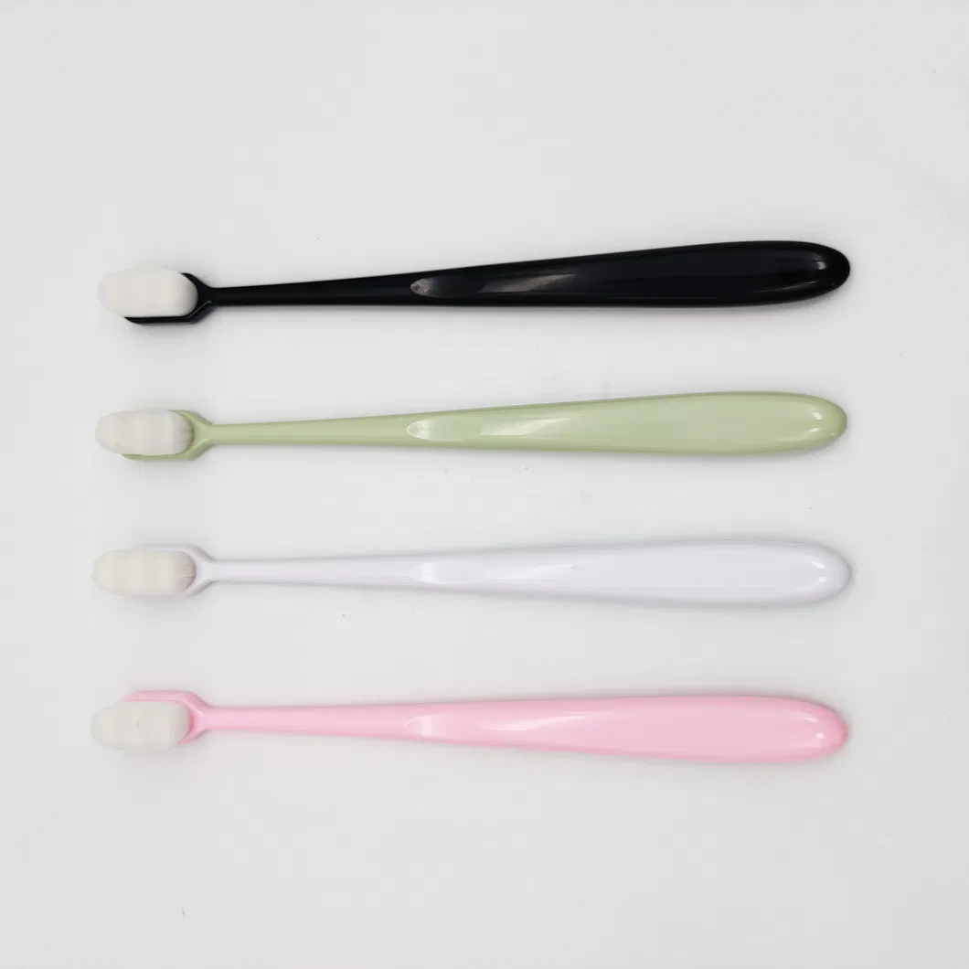 Eco Friendly Hotel Tooth Brush Wheat Straw Handle Material Disposable Toothbrush