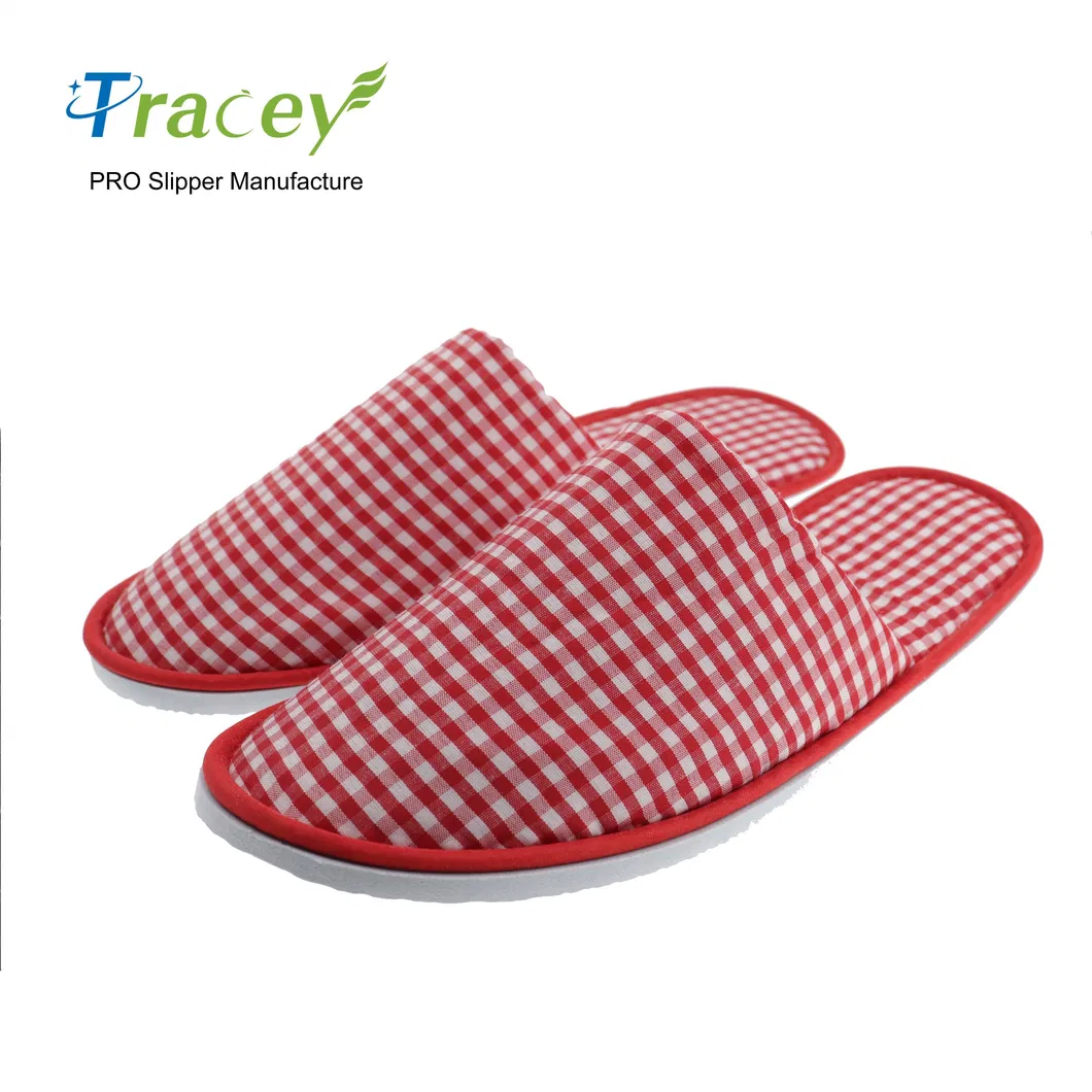 Hotel Bedroom Guest Disposable Slippers SPA Hotel Slippers for Women and Men