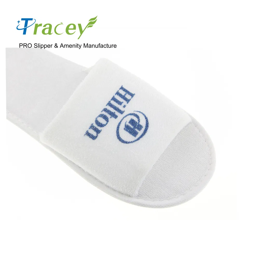 Hotel Disposable Slippers Cotton Linen Five-Star Hotel Homestay Linen Slip Slippers Customization