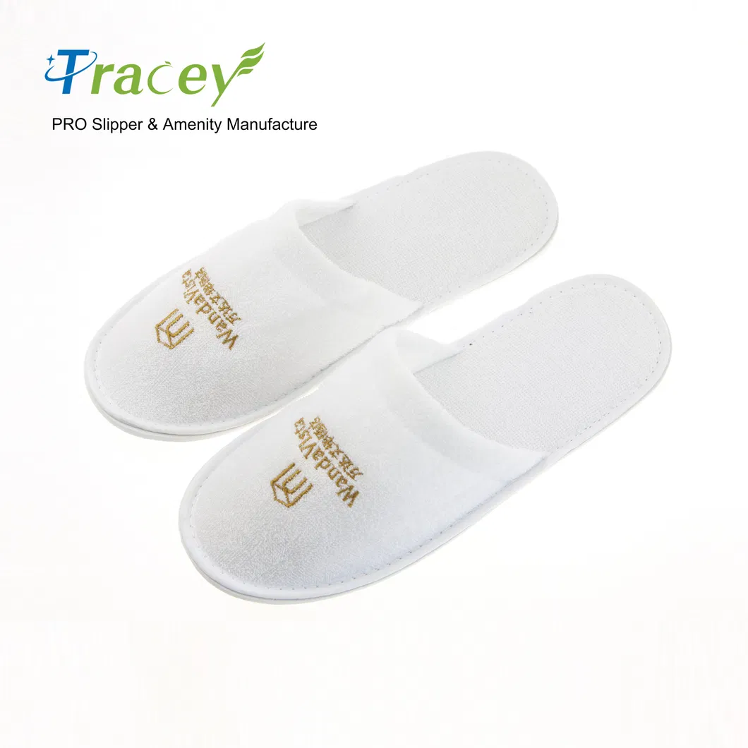 Low MOQ High Quality Disposable Slippers for Hotels Indoor Hotel Slippers Hotel