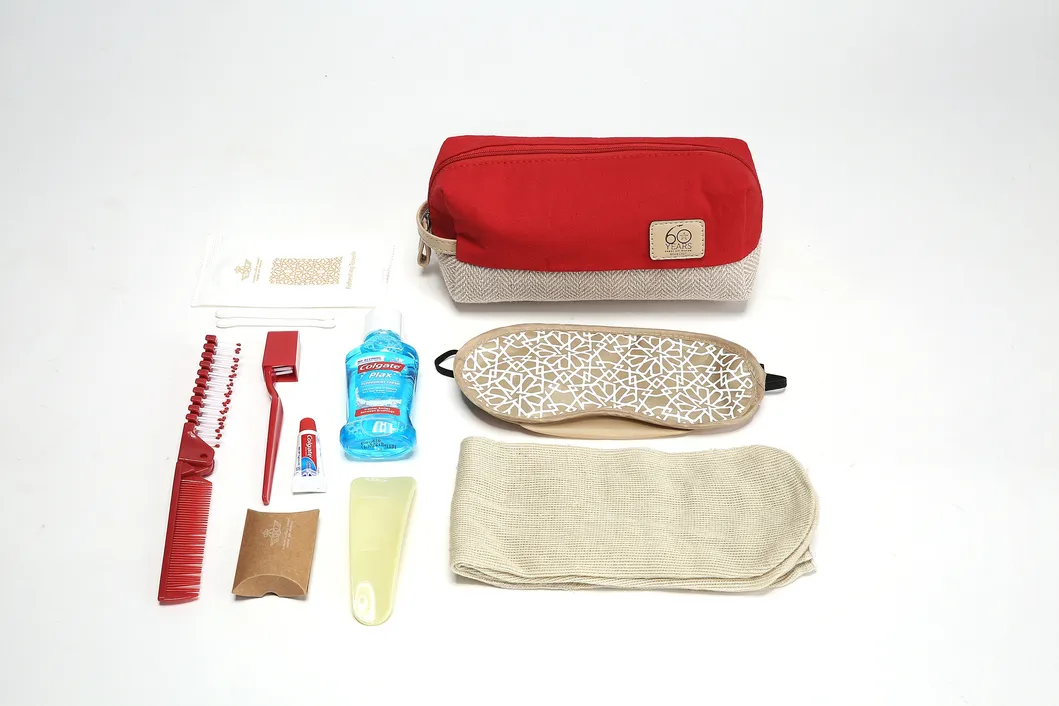 Airways Kit /Airline Amenities Set, Fly Plane Set Contain Toothbrush/Toothpaste