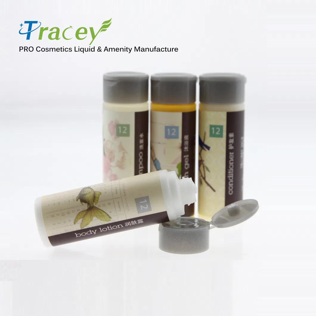 Hotel Shampoo & Conditioner, Body Wash, Body Lotion Shower Gel Bath Gel Shave 3 in Cosmetic 1 All-in-Kit Amenities