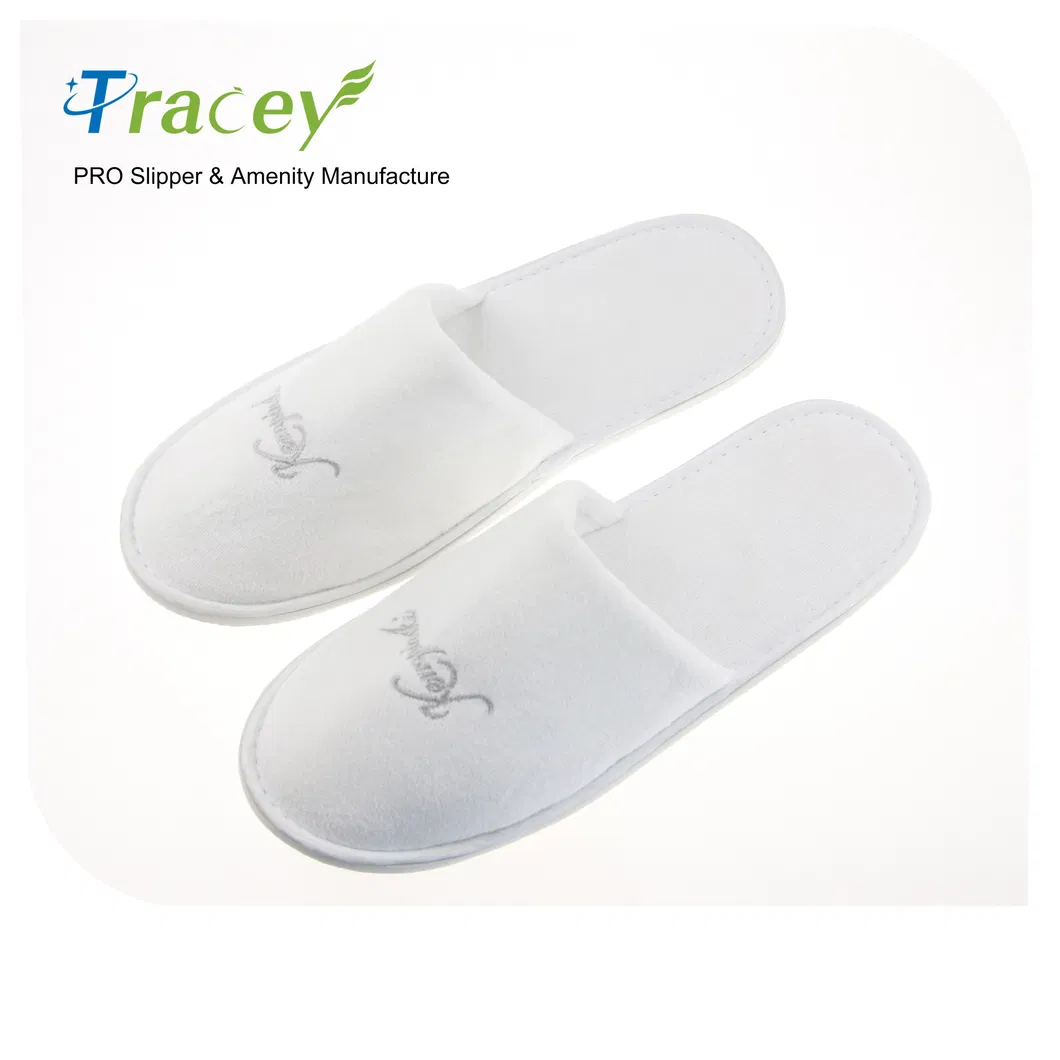 Hotel Disposable Slippers Cotton Linen Five-Star Hotel Homestay Linen Slip Slippers Customization