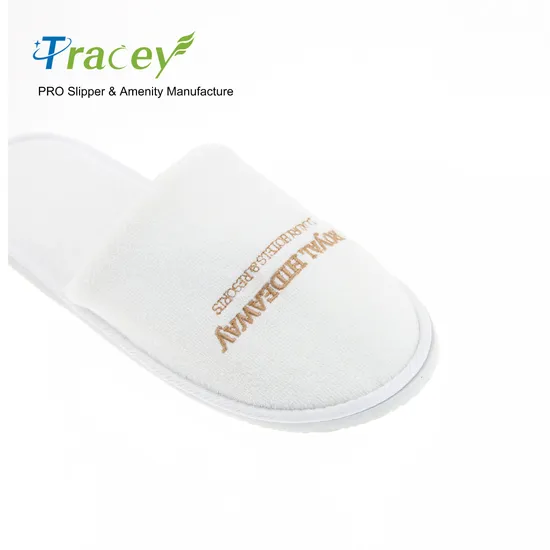 High-Grade Hotel Disposable Slippers Wholesale B&B Hotel Thickened Non-Slip Soft Bottom Home Guests Non-Slip Slippers