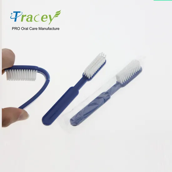 Flexible Thumb Handle Toothbrush Thumbprint Toothbrush Jail Toothbrush Prison Short Toothbrush