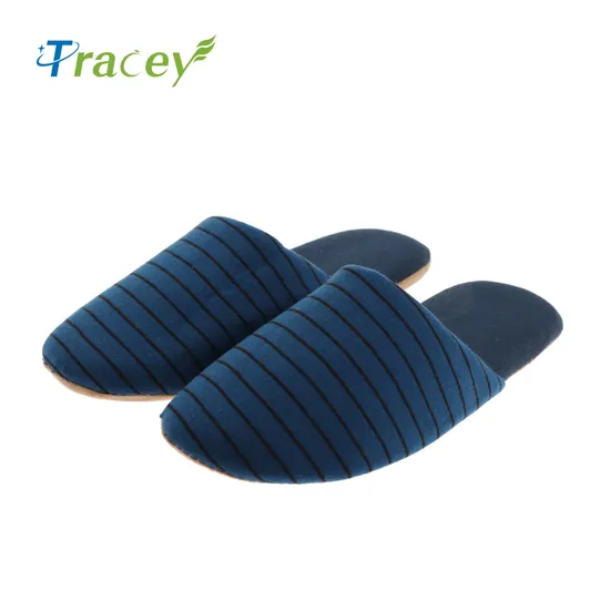 Factory High Quality Custom Bedroom Travel Disposable Terry Women Men Hotel Slippers Shoes