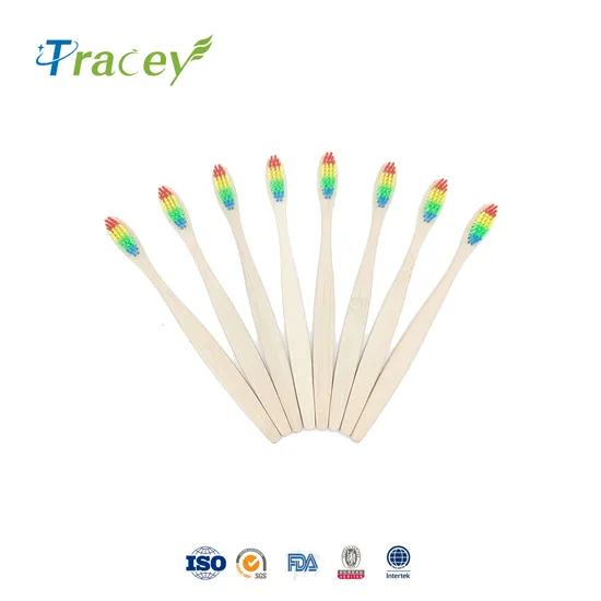 Free Sample Custom Wholesale Biodegradable Eco Friendly Black Soft Bamboo Tooth Brush Charcoal Bambo Bambu Bamboo Toothbrush