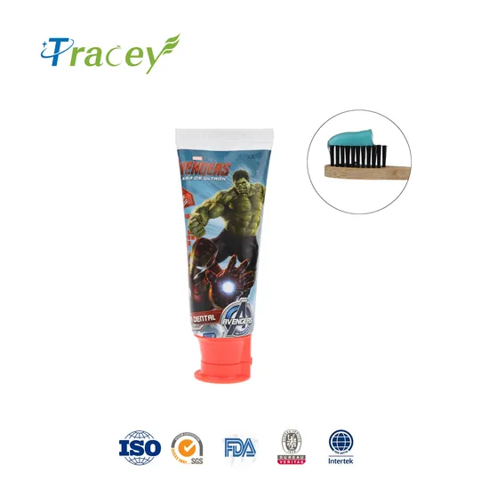 75g Eco Friendly Toothpaste Fruity Strawberry Stain Removal Toothpaste for Kids