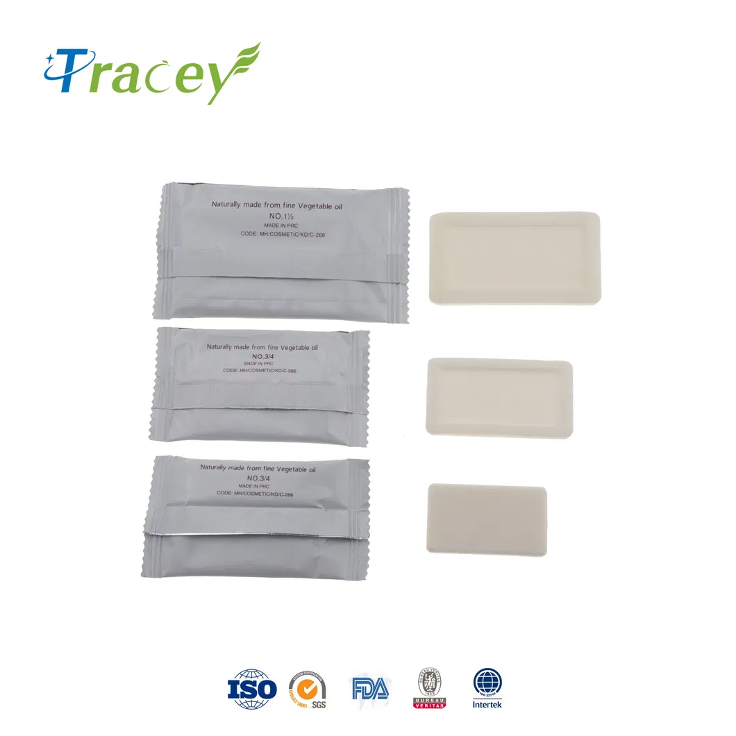 Hotel Soap Mini Facial Soap 1/2 3/4 11/2 Size Soap for USA Market Anti-Bacterial Face Bar for Jails Used