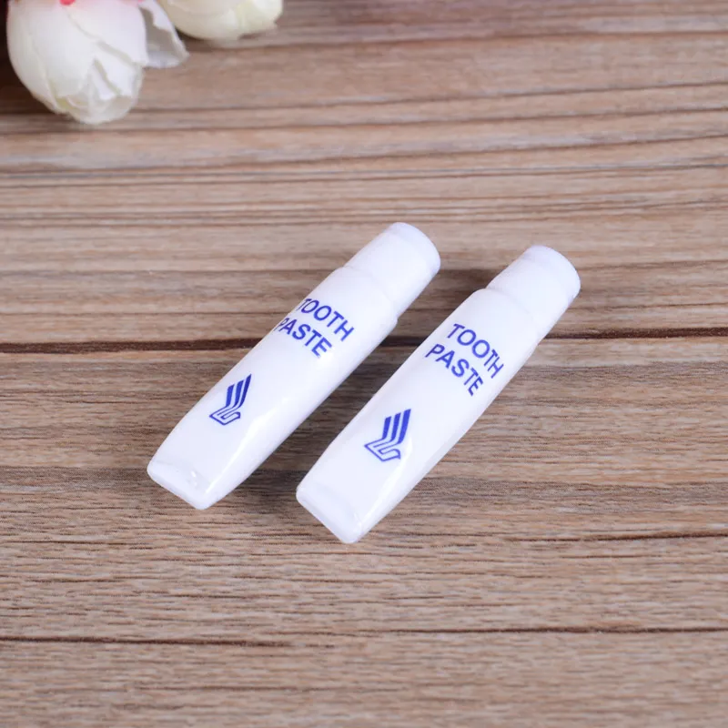 5gr / 3gr Airlines Toothpaste with Toothbrush Packed Hotel Airways Fly Travel Mini Small Size Toothpaste Amenities