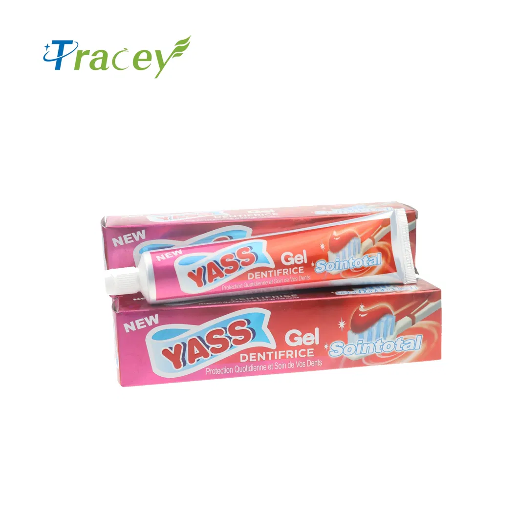 150gr Yass Red Gel Toothpaste Total Care Sointotal Dentifrice Toothpaste for Africa Market