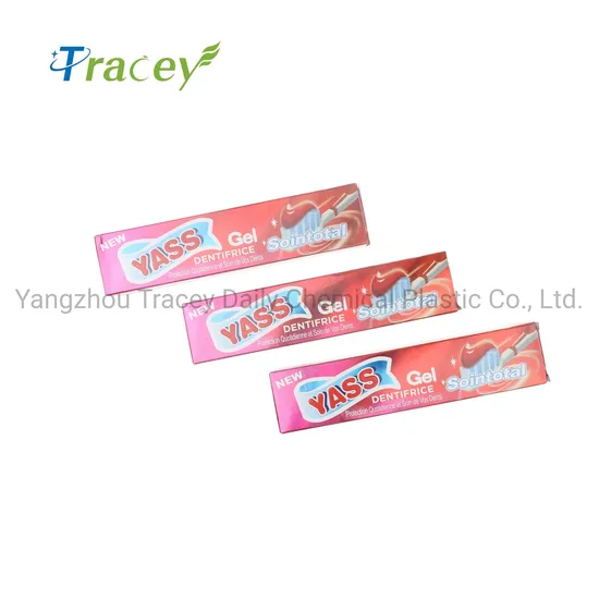 150gr Yass Red Gel Toothpaste Total Care Sointotal Dentifrice Toothpaste for Africa Market