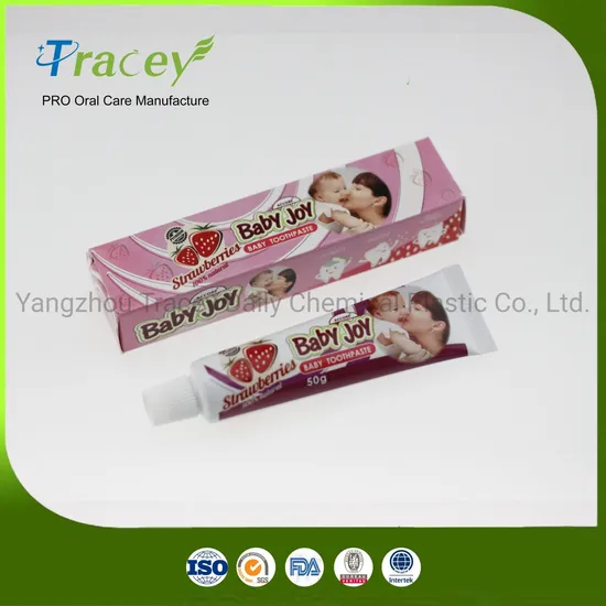 50gr Kids Dentakleen Children Toothpaste Customized Strawberry Toothpaste with Free Toothbrush Manufacture