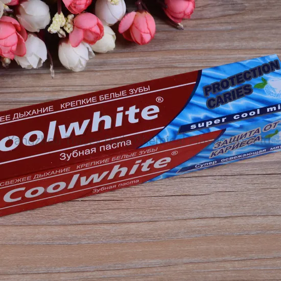 100ml Protect Caries Toothpaste Freshmint Advanced Whitening Coolwhite Toothpaste Factory Hot Sell Mint Toothpaste