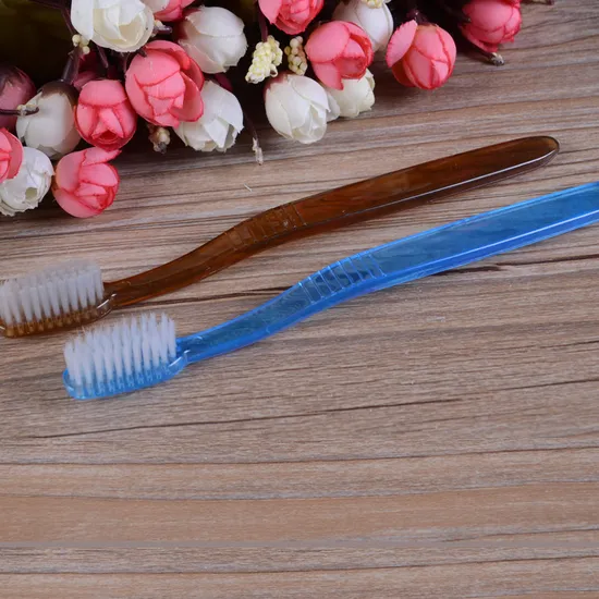 Hotel Double Color Handle Toothbrush+ 10gr Miradent Toothpaste Hotel/Travel Airlines Dental Kit /Disposable Toothbrush Set