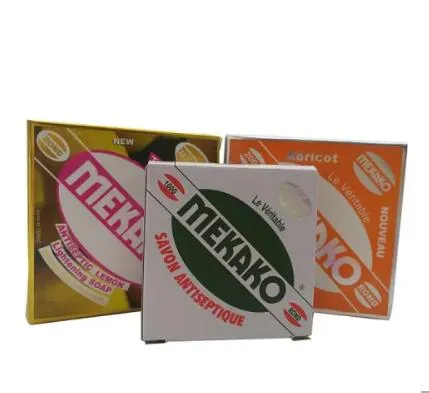 Black Original 100gr Mekako Soap Antiseptic Antibacterial Bath Soap Bar Savon Factory