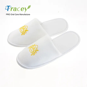Wholesale Custom Cheap White Waffle Disposable EVA SPA Hotel Slippers