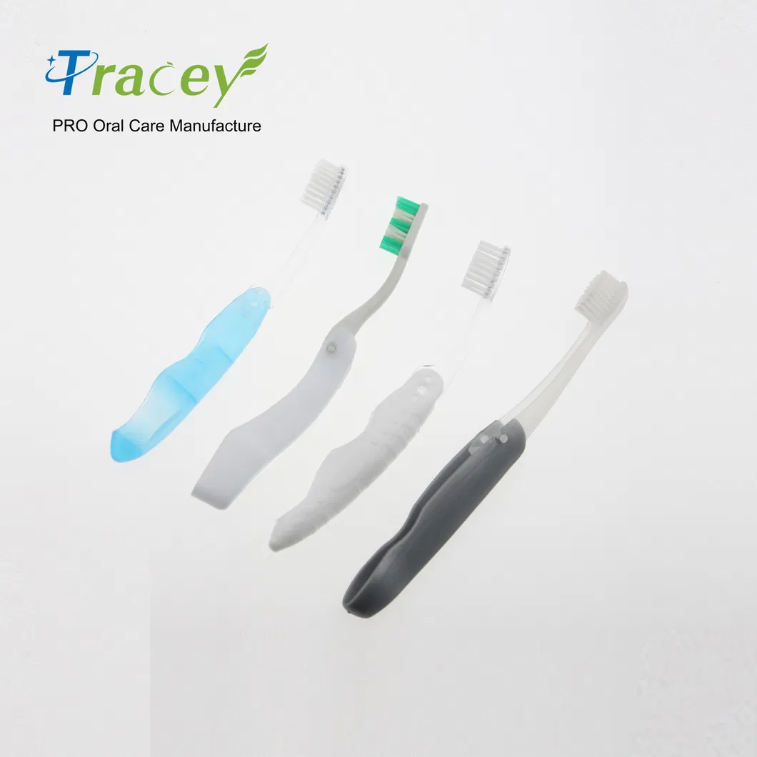 Wholesale plastic manual oral care toothbrush manufacturers custom blister packaging travel home tooth brush