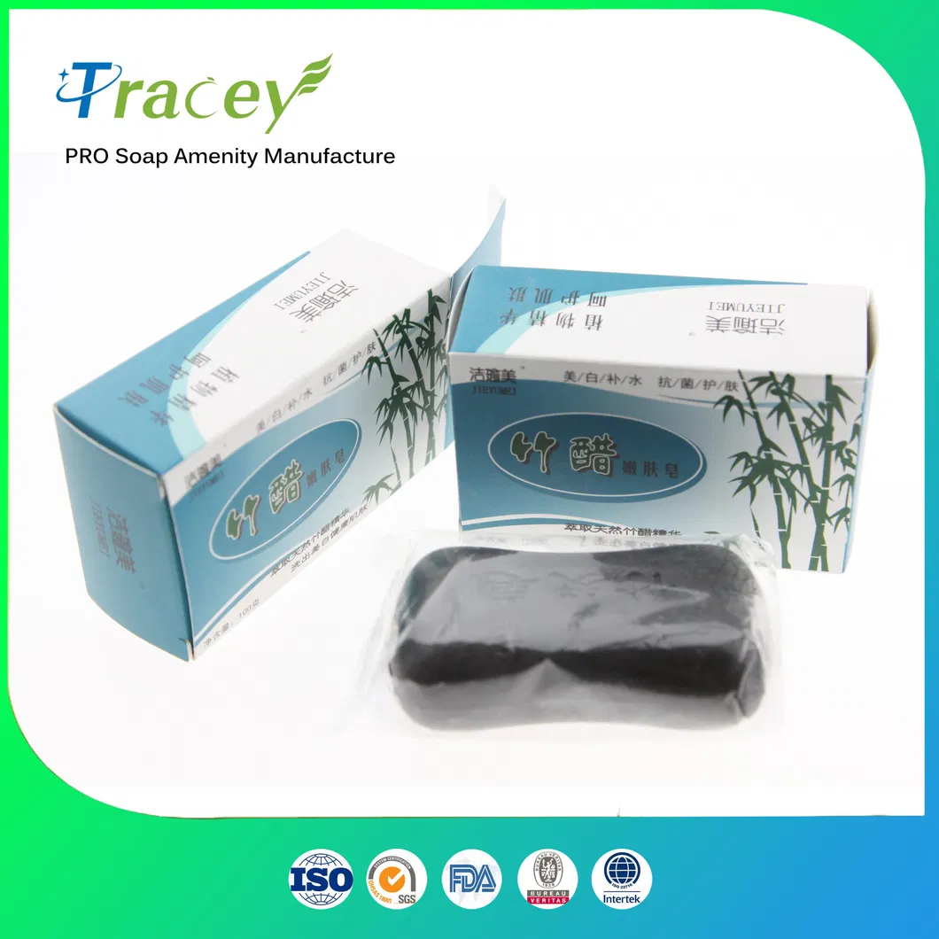 Charcoal Black Soap 100 / 200gram Soap Bar with Box Pack, Bath Body Hand Soap Jabon Manufacture