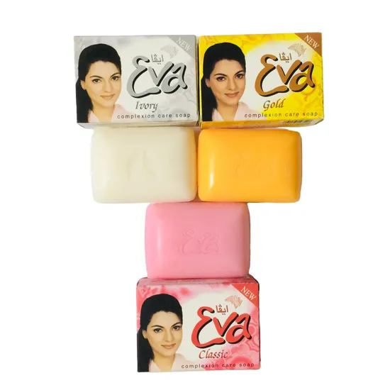 EVA Gold Soap /150g Box Pack Complexion Care Bath Soap Bar Factory 4PCS/Dozen