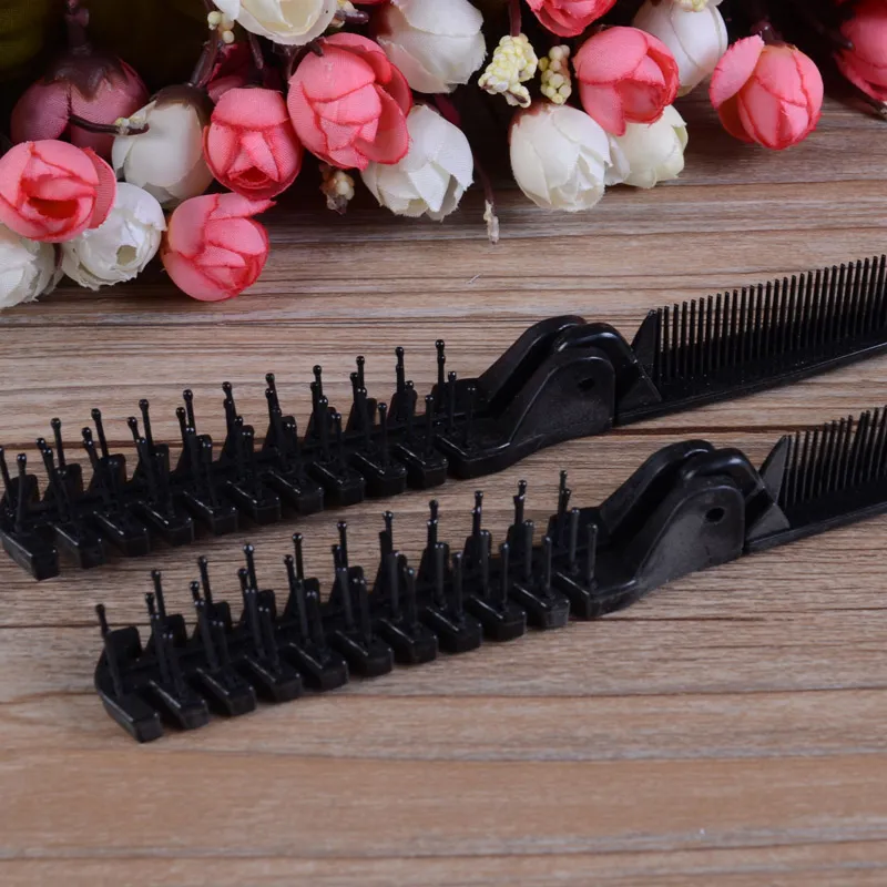 Foldable Gift Hair Comb /Plastic Comb Travel Hotel Comb Brush Manufacture Cheap Airlines Fly Comb