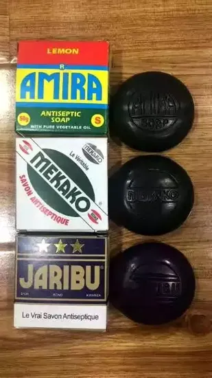 Amira Antiseptic Soap /Lemon Bath Savon Mekako Soap Bar Blacksoap Vegetable Oil Soap Factory