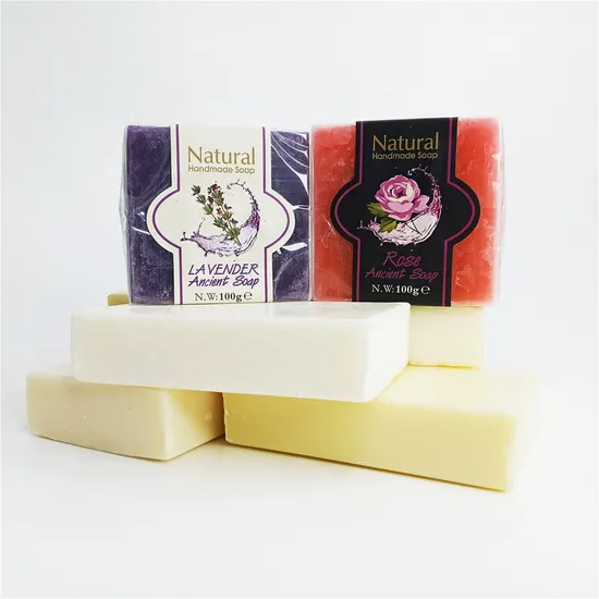 Natural Palm Oil Toliet Soap Bar / Bath Face Body Savon Customized 125gr Personal Care Soap Bar Factroy