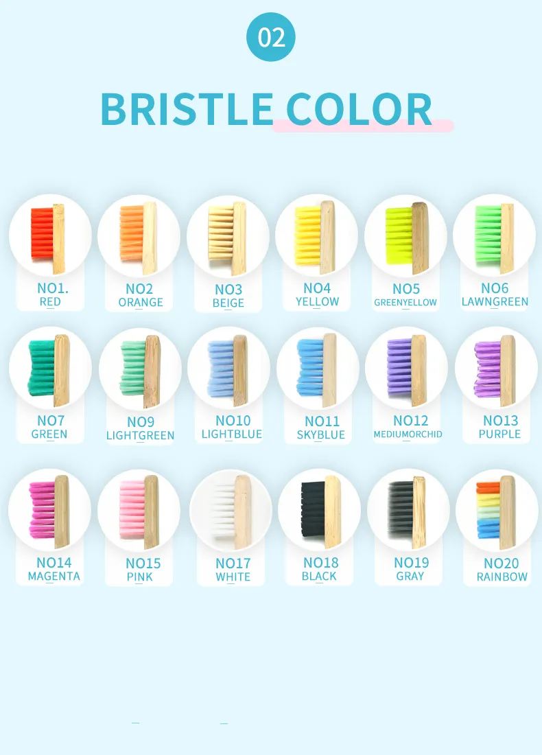 2022 New Bamboo Toothbrush Cheap Wooden Toothbrush 100% Natual Eco-Friendly Toothbrush Manufacture