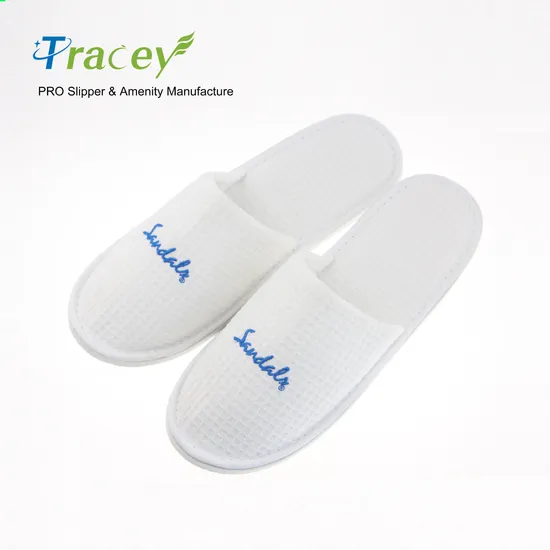 High-Grade Hotel Disposable Slippers Wholesale B&B Hotel Thickened Non-Slip Soft Bottom Home Guests Non-Slip Slippers