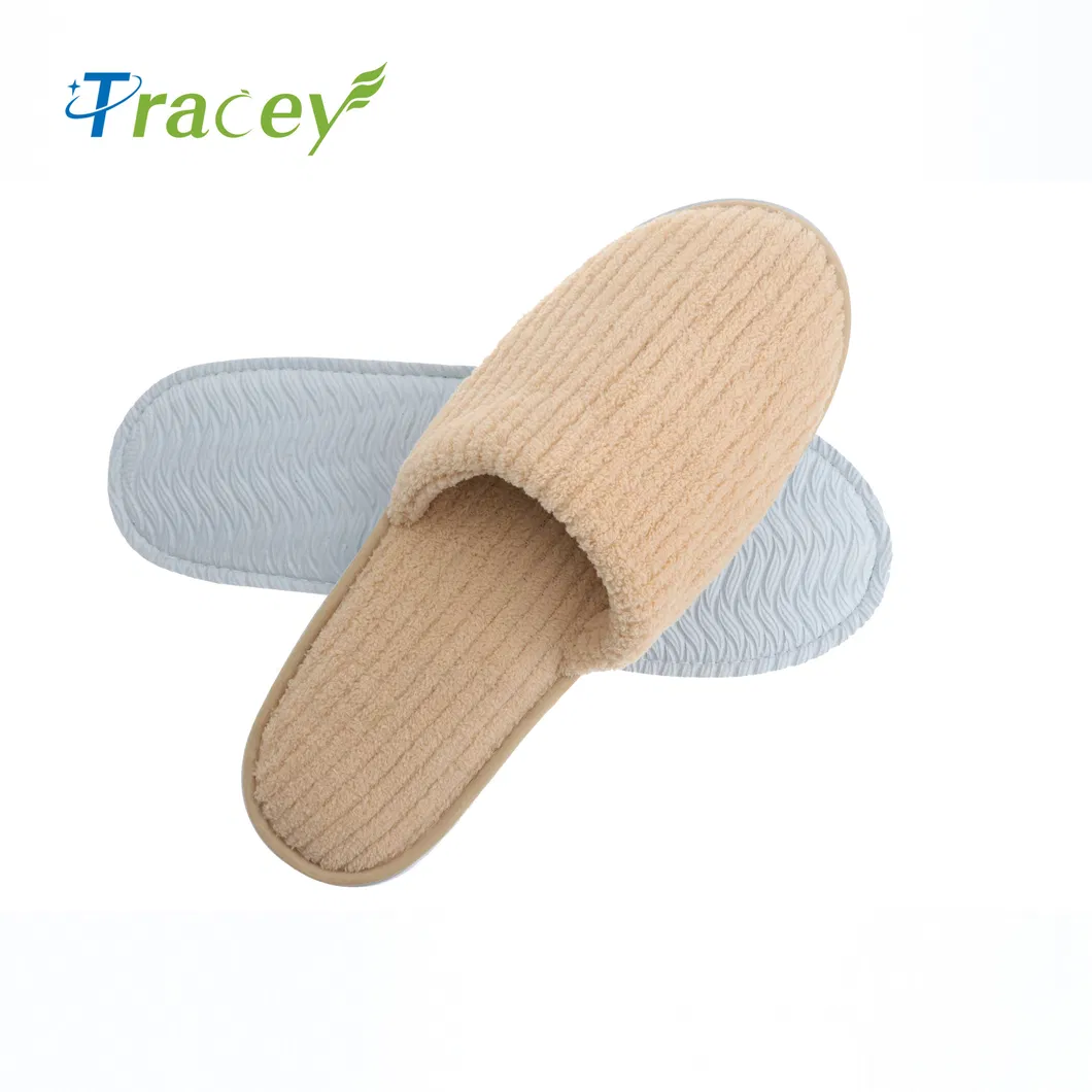 Personalized Disposable Hotel Slippers, High Quality Hotel/SPA Slipper