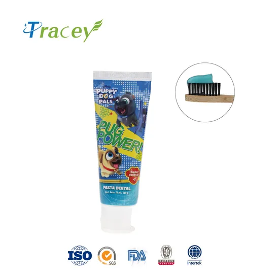 75g Eco Friendly Toothpaste Fruity Strawberry Stain Removal Toothpaste for Kids