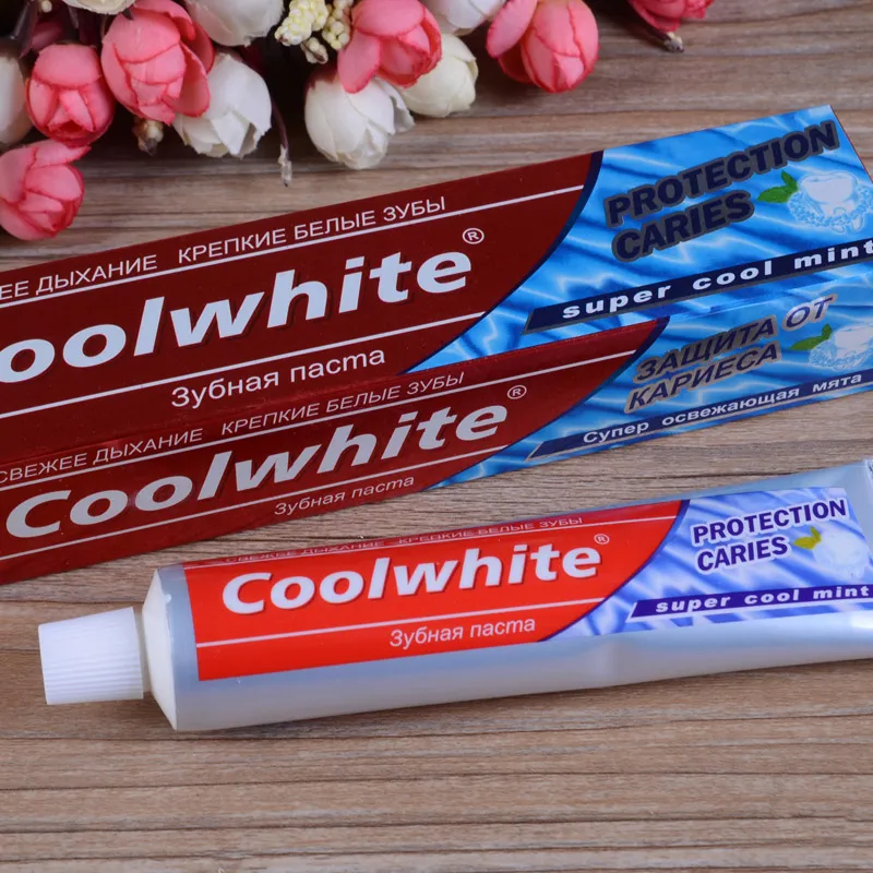 120gr /100ml OEM ODM Coolwhite Toothpaste Frehmint Protect Gum Pasta Dental Whitening Toothpaste Factory