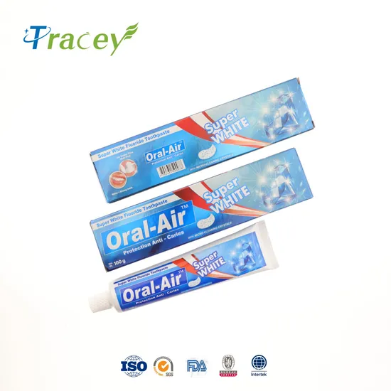 OEM/ODM Cheap Private Label Toothpaste Manufacture Factory Fluoride White Toothpaste