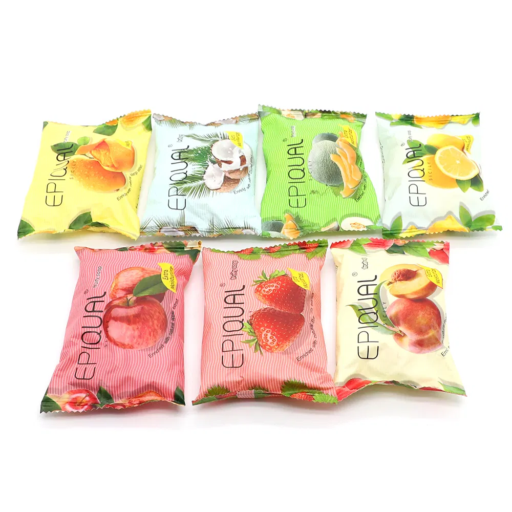 OEM Wholesale Washing Laundry Soap Detergent Soap Bar, Bar Soap Individually Wrapped 150g Lemon Scent Yellow Laundry Room Jabon 72 PCS/CTN