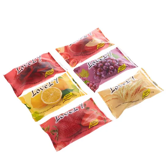 70gr/75gr Fruit Beauty Soap Cheap Best Selling Rich Foam Vegetable Oil Bath Toilet Soap