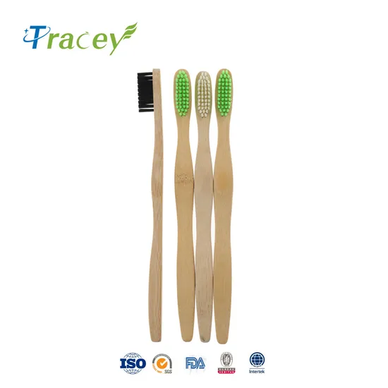 Bamboo Toothbrush Natural Disposable Biodegradable Eco Friendly Adult Soft Bamboo Toothbrush