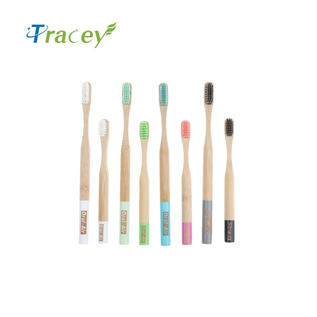 Bamboo Toothbrush with Paper Eco-Friendly Pack, Paper Box Pack Biodegradable Toothbrush Bamboo Brush Manufacture