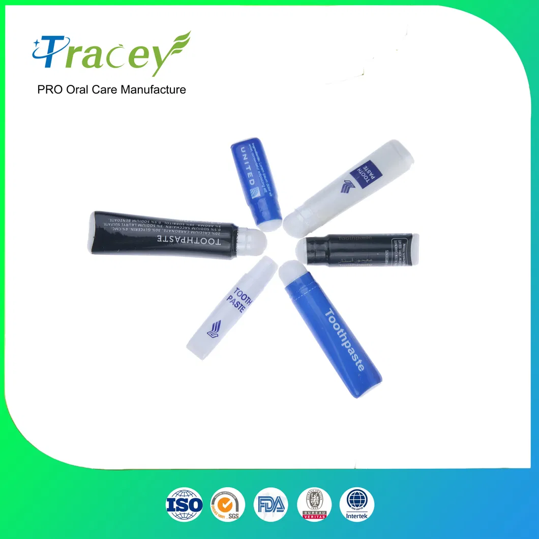 Mini Hotel Toothpaste 3gr/5gr/10gr Airline Pasta Dental Whitening Toothpaste Dentifrice Hotel Amenities