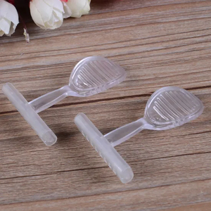 Clear Thumbprint Razor / Singel Blade Max Security Shave Razor /Jail Prison Orange Clear Razor