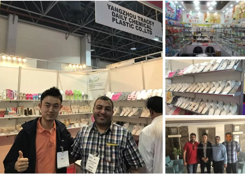 Wholesale Custom Eco Friendly Hotel Slipper Disposable Indoor Bathroom SPA Slipper EVA Hotel Slipper