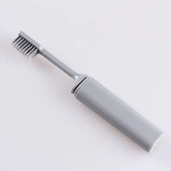 Portable Compact Bamboo Charcoal Folding Toothbrush Fold Travel Camping Hiking Outdoor Easy to Take Foldable Toothbrush