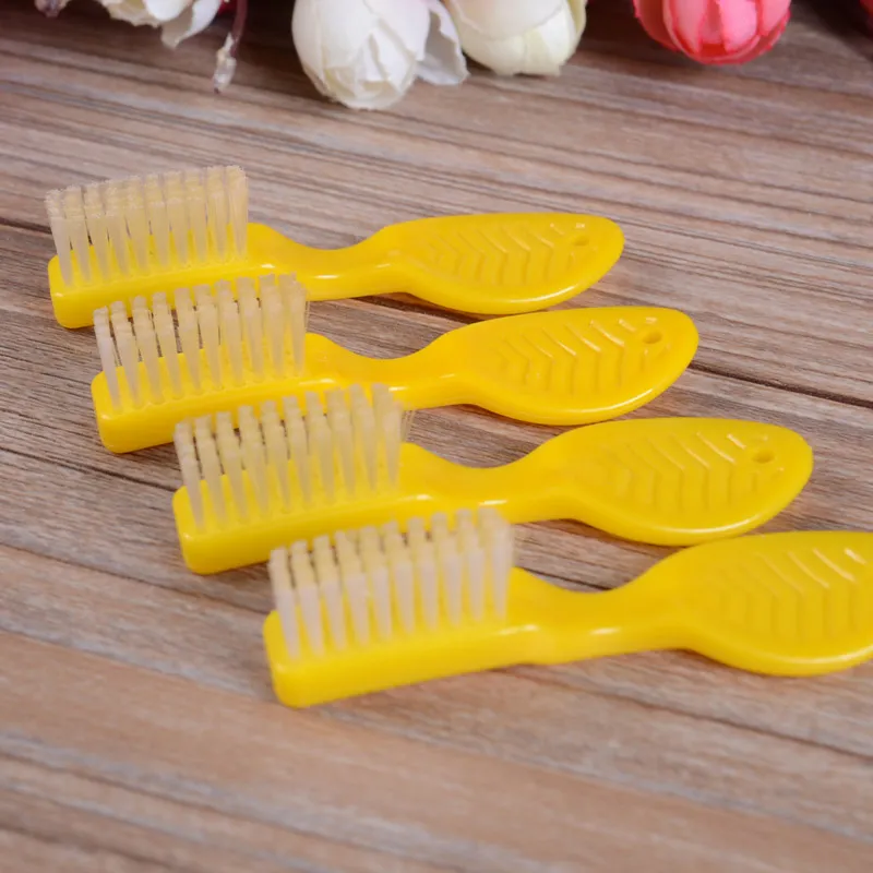flexible Short Toothbrush Thumbprint Toothbrush Jails Hotels Detention Prison Safety Toothbrush