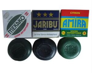 Different Types of African Black Antiseptic Medicated Bath Toilet Soap Cheaper Moroccan / Mekako / Amira / Jaribu Savon Factory