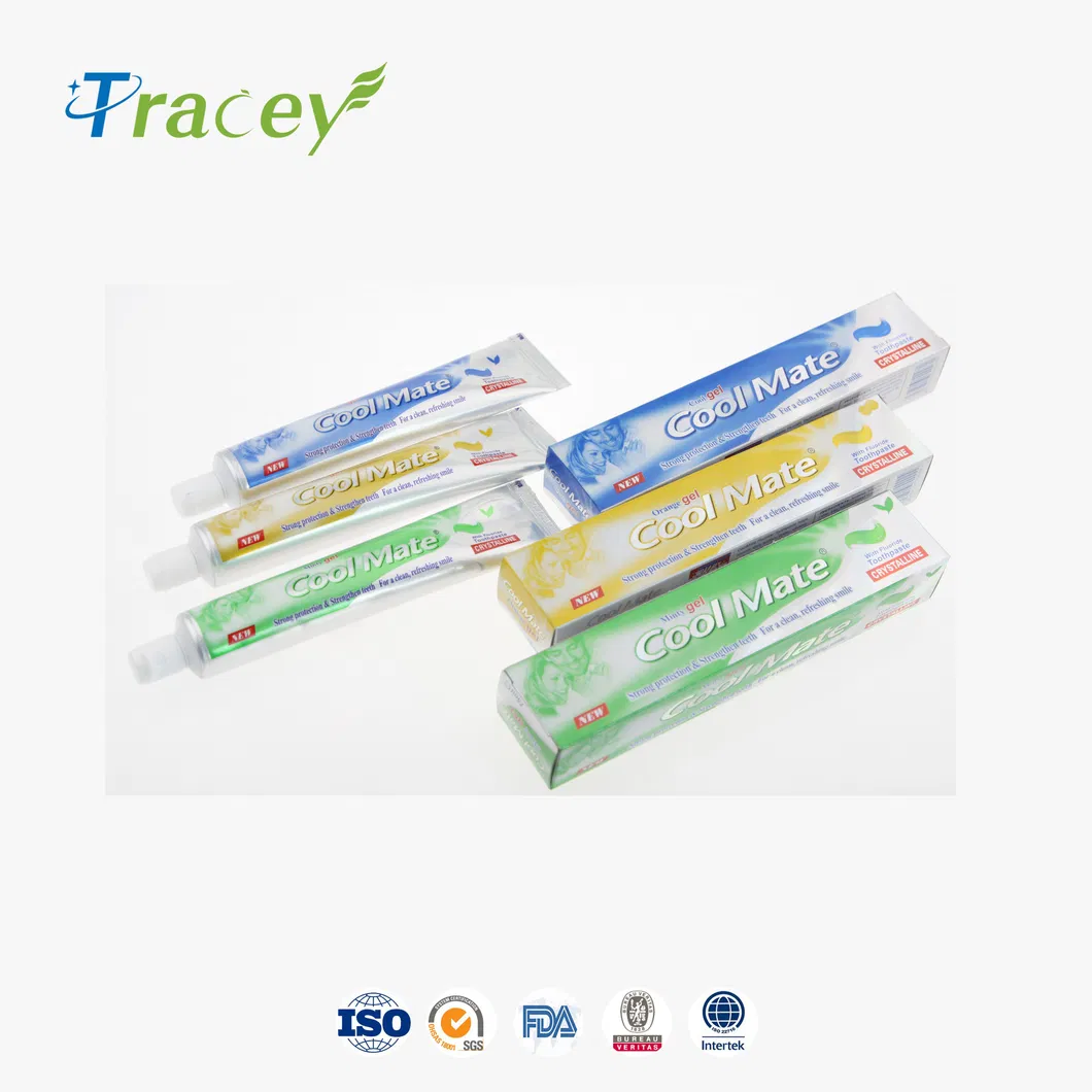 Freshdent Toothpaste Manufacture Sensitive /Whitening /Herbal /Triple Action Fluorifr Crystle Gel Dentifrice Toothpaste