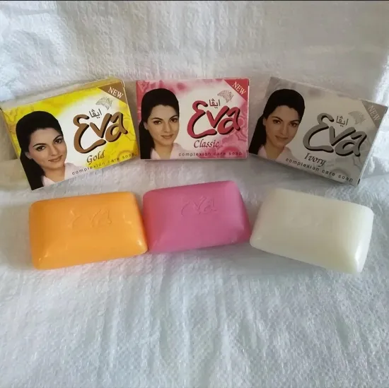 EVA Gold Soap /150g Box Pack Complexion Care Bath Soap Bar Factory 4PCS/Dozen