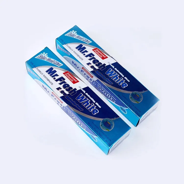 175gr Mr. Fresh White Toothpaste Family Whitening Mint Toothpaste Customized Toothgel Dentifrice Manufacture